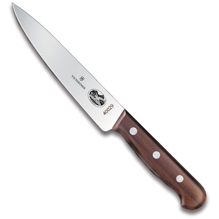 Swiss Army Brands 2023 Victorinox 40029 Kitchen Wood Chef'S 6In Blade, 10.5In Width At Handle Wood VIC-5.2000.15